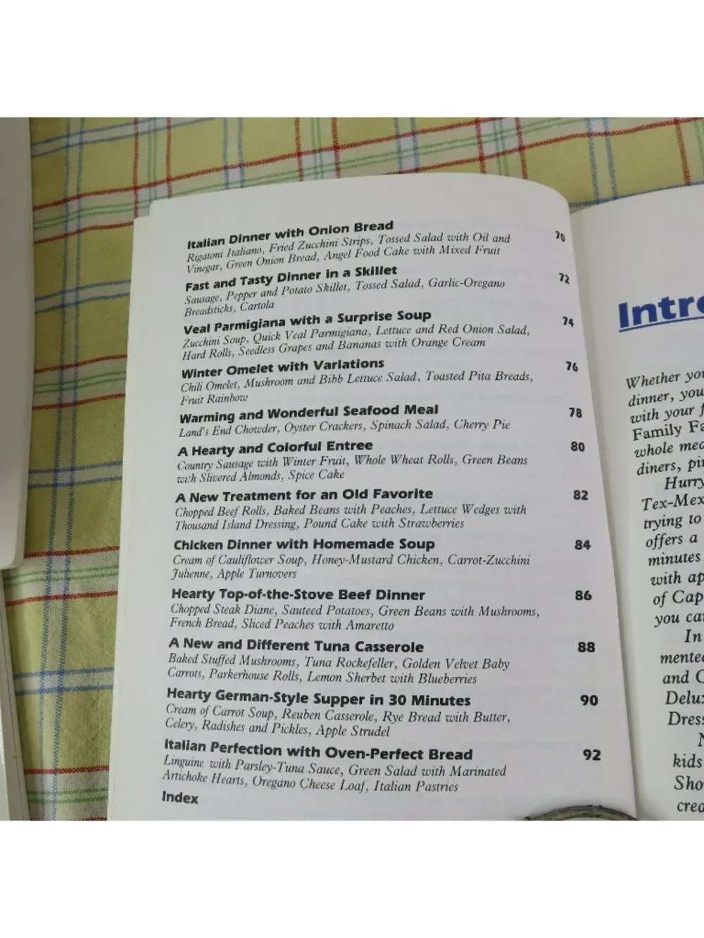 Lot of 3 1985 Ladies Home Journal Easy as 1-2-3 Cookbooks Hearty Meals Favorites
